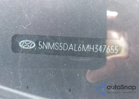 2021 Hyundai Santa Fe Calligraphy from USA, damaged, VIN 5NMS5DAL6MH347655